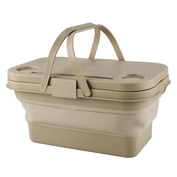 Panier de camping pliable extérieur