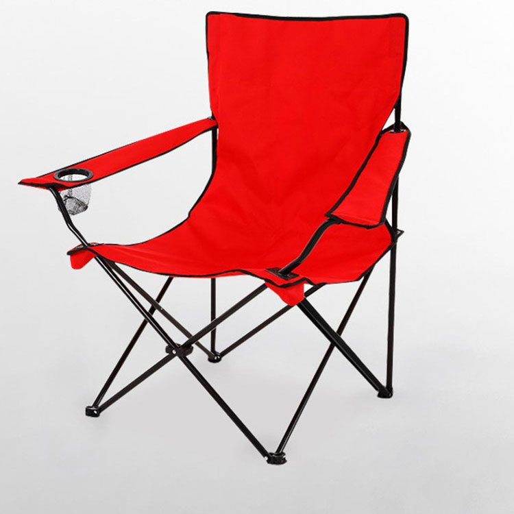 Надворешен преклопен стол за кампување со држач за чаши - 3 
