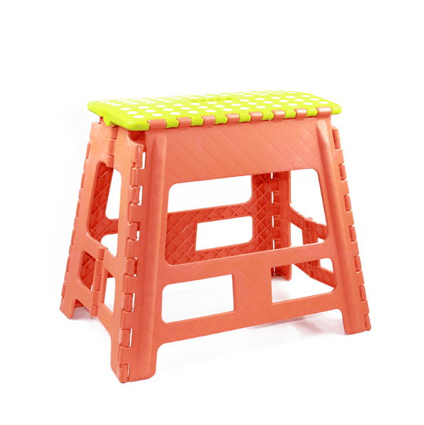 Plastic Extra-Wide household Kitchen Step Stool 15.3 inch height - 0