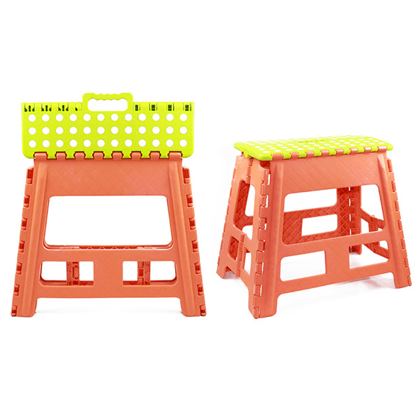 Plastic Extra-Wide household Kitchen Step Stool 15.3 inch height - 2 