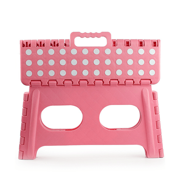 Plastic Extra-Wide household Kitchen Step Stool 8.7 inch height - 8