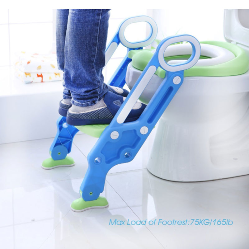 Potty Training Toilet Seat With Step Stool Ladder - 3