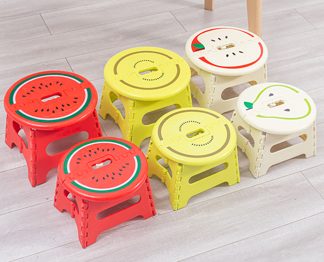Plastic portable household fruit Step stool - 6 