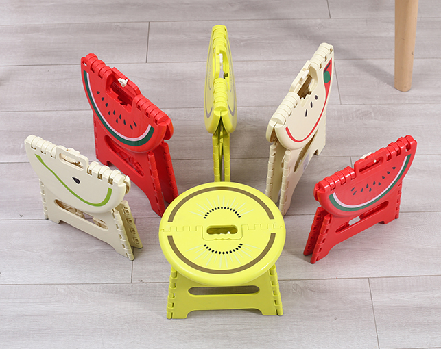 Plastic portable household fruit Step stool - 7 
