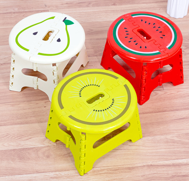 Plastic portable household fruit Step stool - 9 