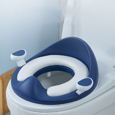 Siège de toilette d'apprentissage de la propreté à anneau suspendu