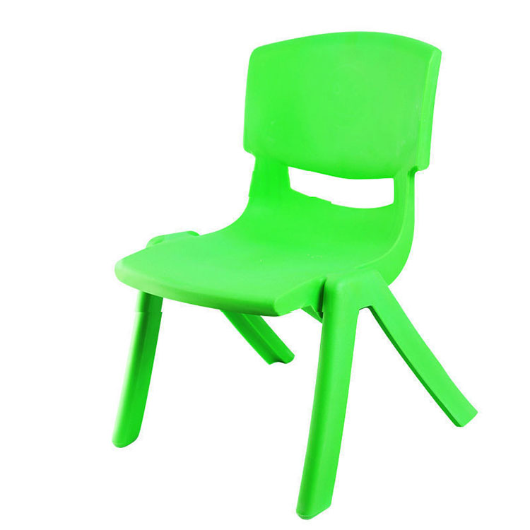 Sukraunamos plastikinės vaikų mokyklinės kėdės