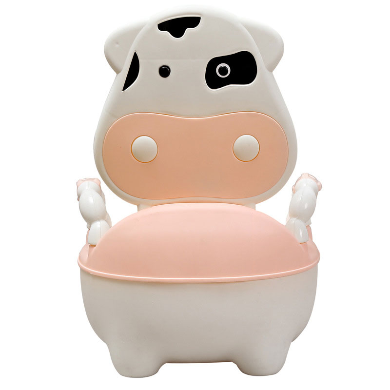 Mažų vaikų nešiojama karvės tualeto kėdutė - 0 