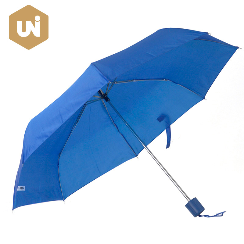 3 Folding Compact Manual Open Umbrella - 0