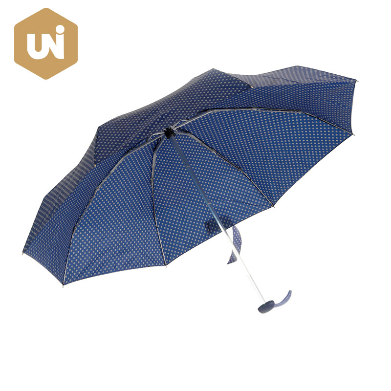 5 Folding Manual Open Compact Umbrella - 5