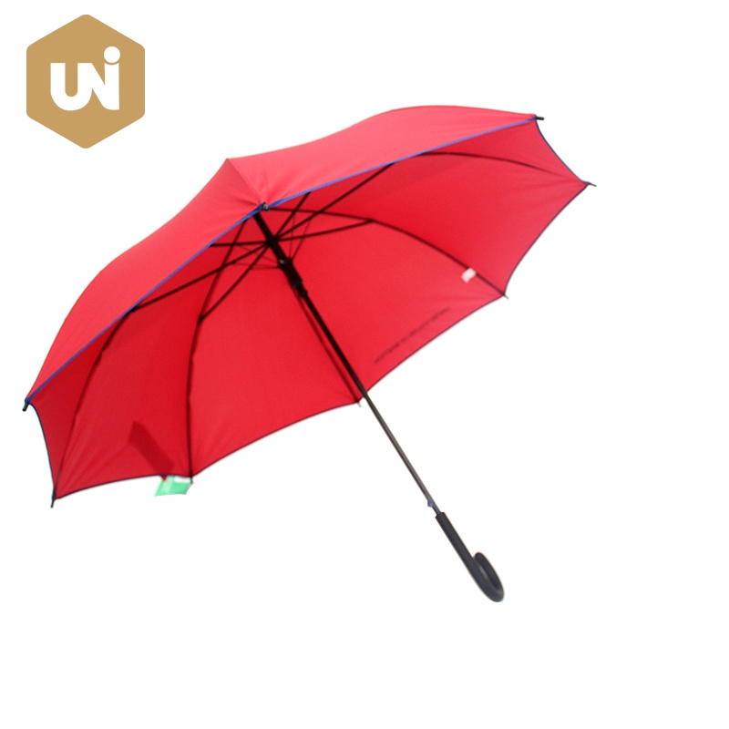 Автоматический зонтик от дождя с длинной палкой - 0