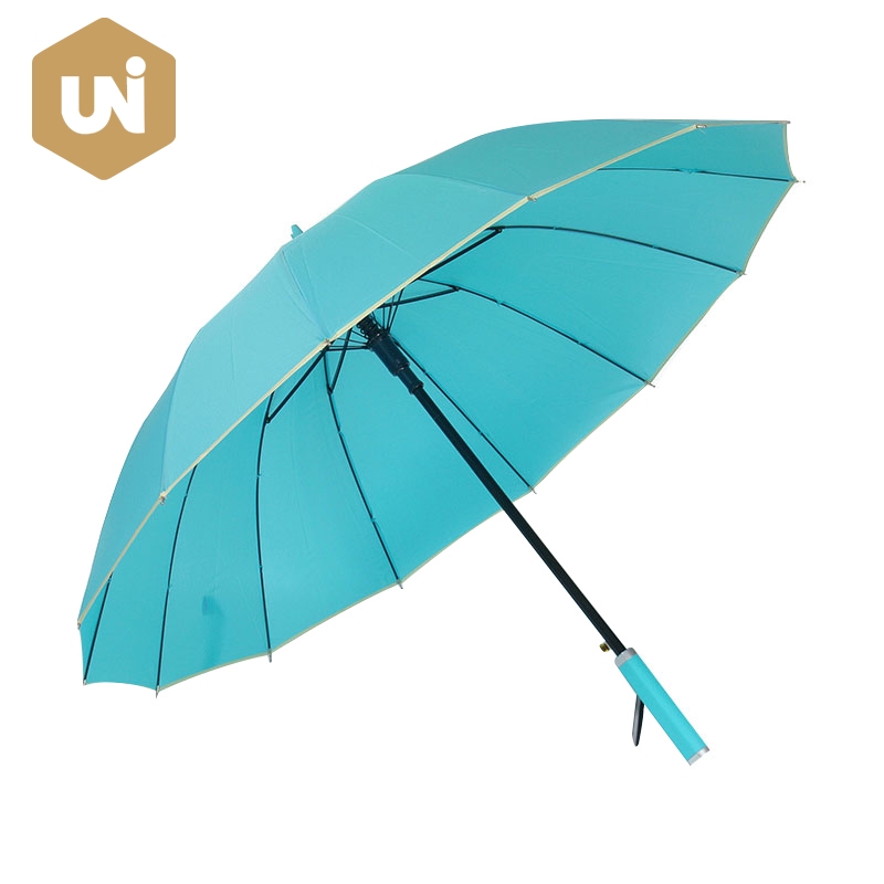 Automatické deštníky s dlouhými tyčemi