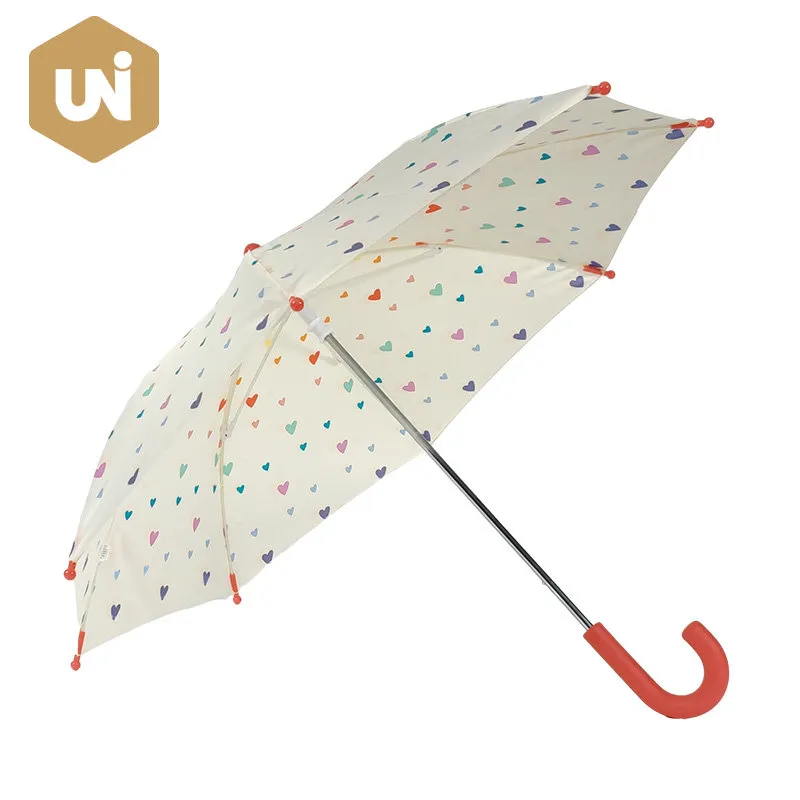 Parapluie pour enfants coeur coloré