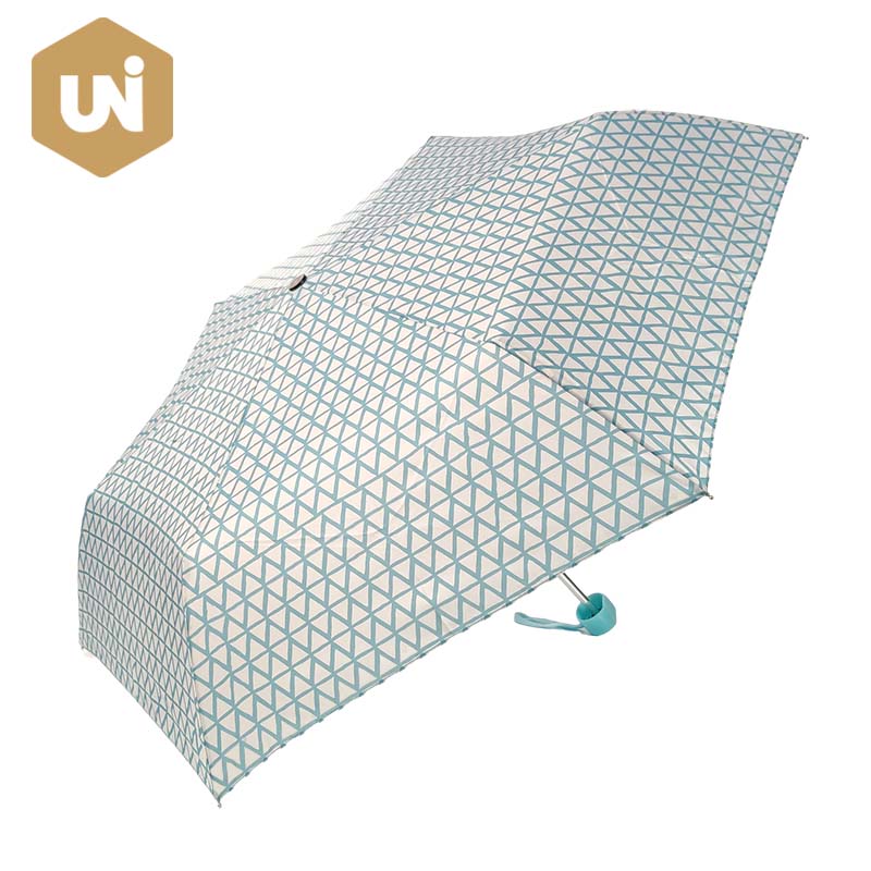 Compact 6k Lady Super Mini 3 Section rain Umbrella - 2 