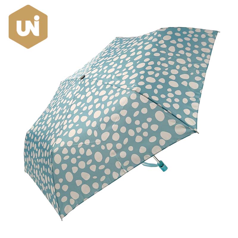 Compact 6k Lady Super Mini 3 Section rain Umbrella - 4 