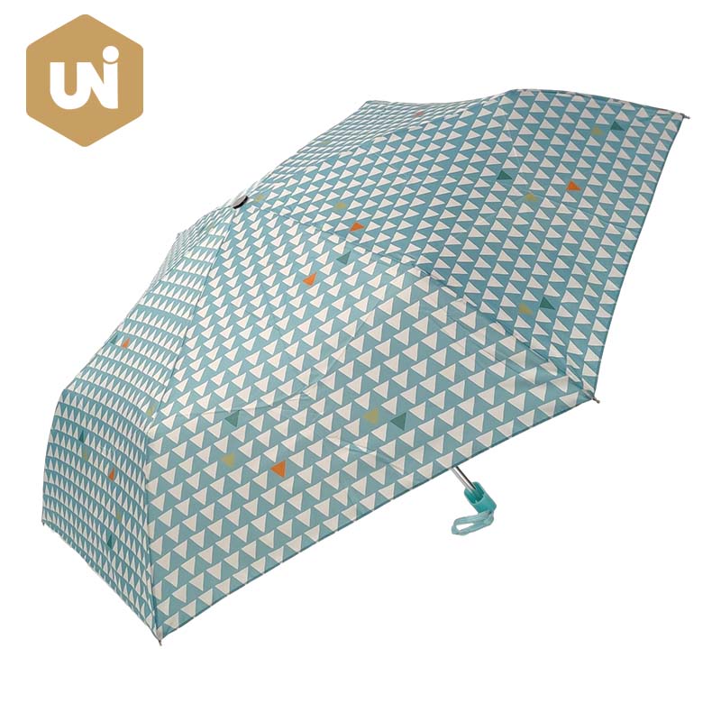 Compact 6k Lady Super Mini 3 Section rain Umbrella - 5