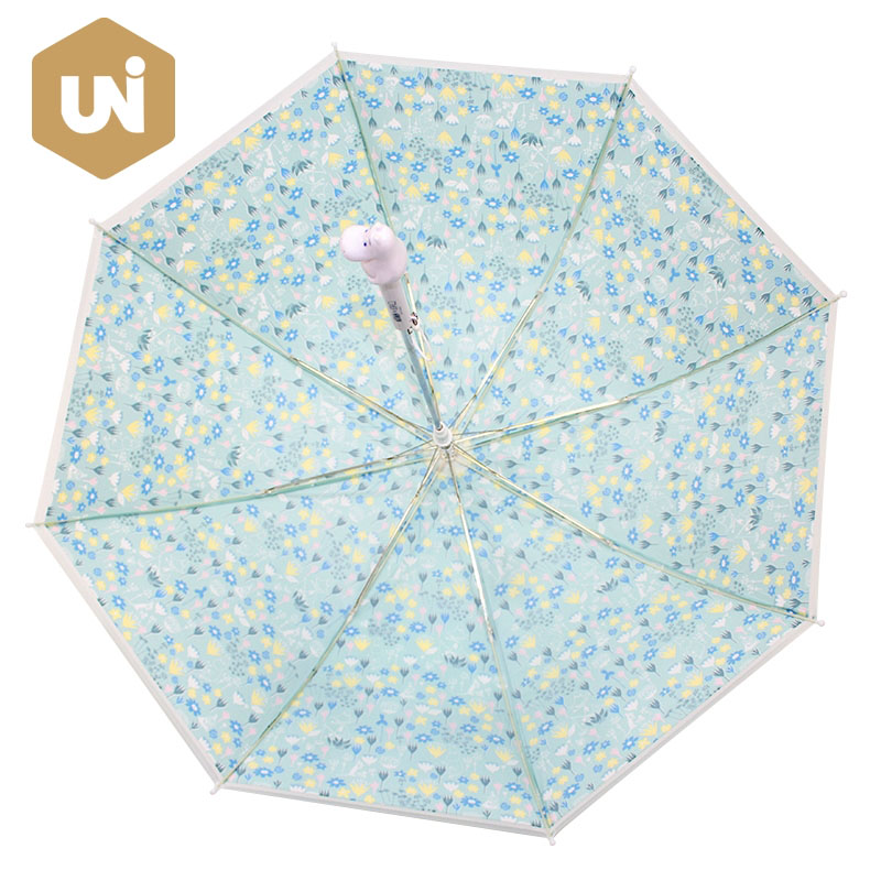 Dětský deštník ze skleněných vláken s dlouhou automatikou - 2