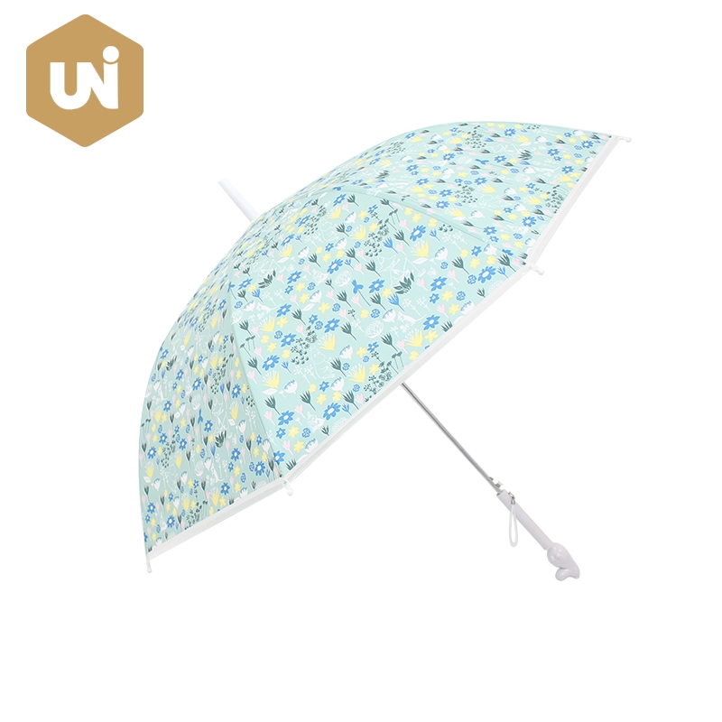 Długi automatyczny parasol z włókna szklanego POE
