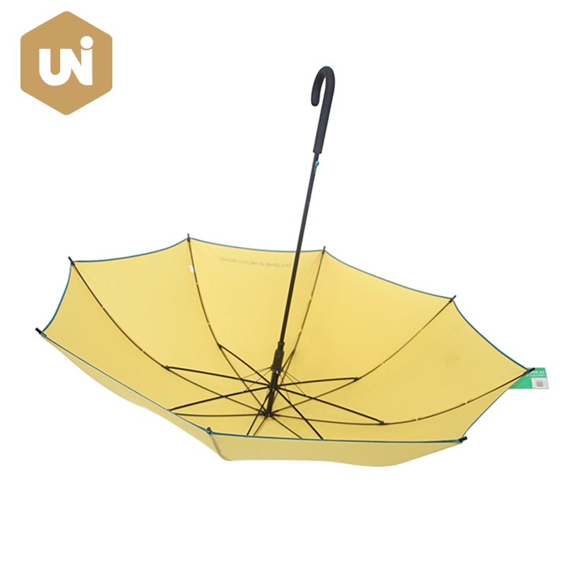 Ombrello da pioggia a bastone lungo antivento - 1
