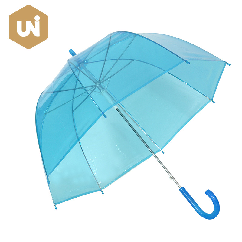 مظلة POE للأطفال شفافة وشفافة - 2