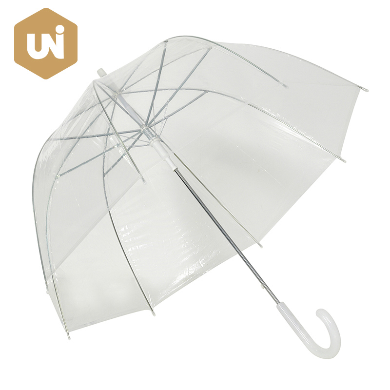 مظلة POE للأطفال شفافة وشفافة - 4 