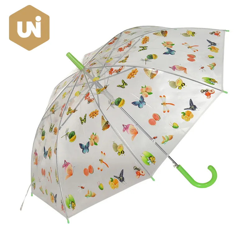 长款自动儿童伞