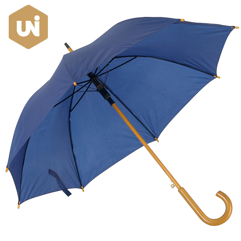 Ombrello da pioggia promozionale a bastone lungo - 3