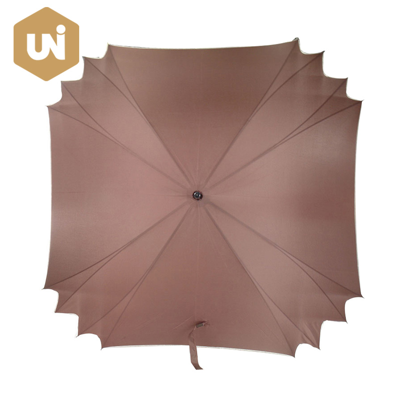 Special Long Adult Stick Umbrella Square Shape - 5
