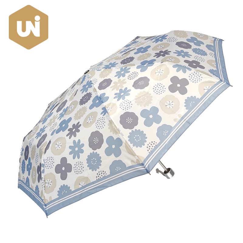 Super Light Lady Super Mini 3 Section rain Umbrella - 1 