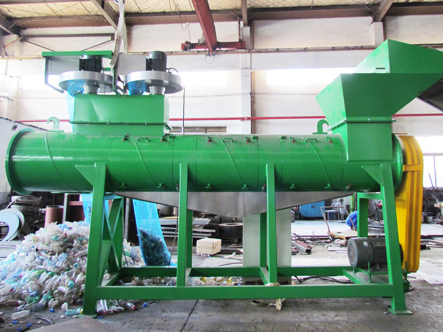 Pet bottle flake recycling and cleaning production line process