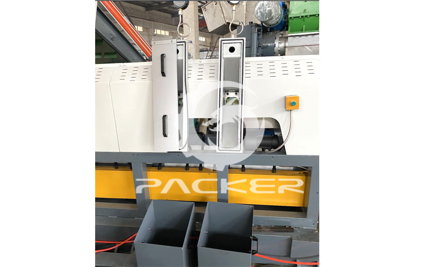 PP Films And Flakes Compactor Noodle Type Granulating Machine