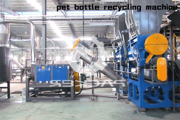 machine de recyclage de bouteilles pour animaux de compagnie