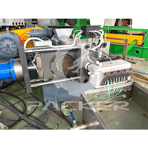 PP Films And Flakes Compactor Noodle Type Granulating Machine - 3