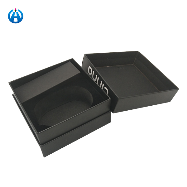 Black Gift Box With Sleeve And EVA Insert Retail Boxes - 4