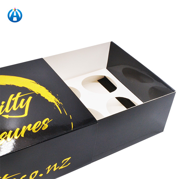 Luxury 6pcs Cake Packing Box with Gold Stamping Logo - 5 