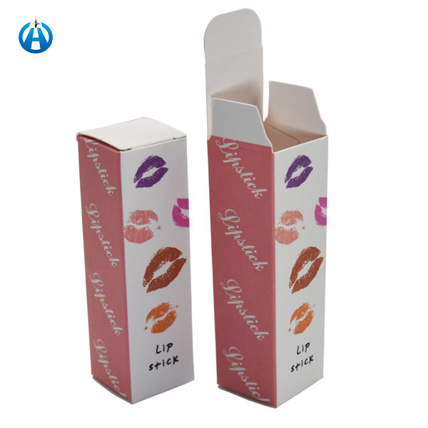 Colorful Lipstick Paper Box Lip Gloss Packaging Box With Custom