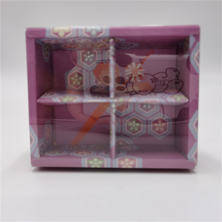 Coloured Paper Drawer Packaging Boxes with Clear Sleeve