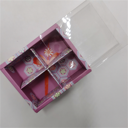 Coloured Paper Drawer Packaging Boxes with Clear Sleeve - 2