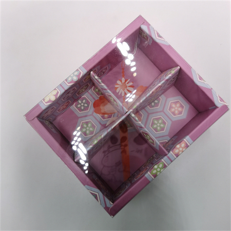 Coloured Paper Drawer Packaging Boxes with Clear Sleeve