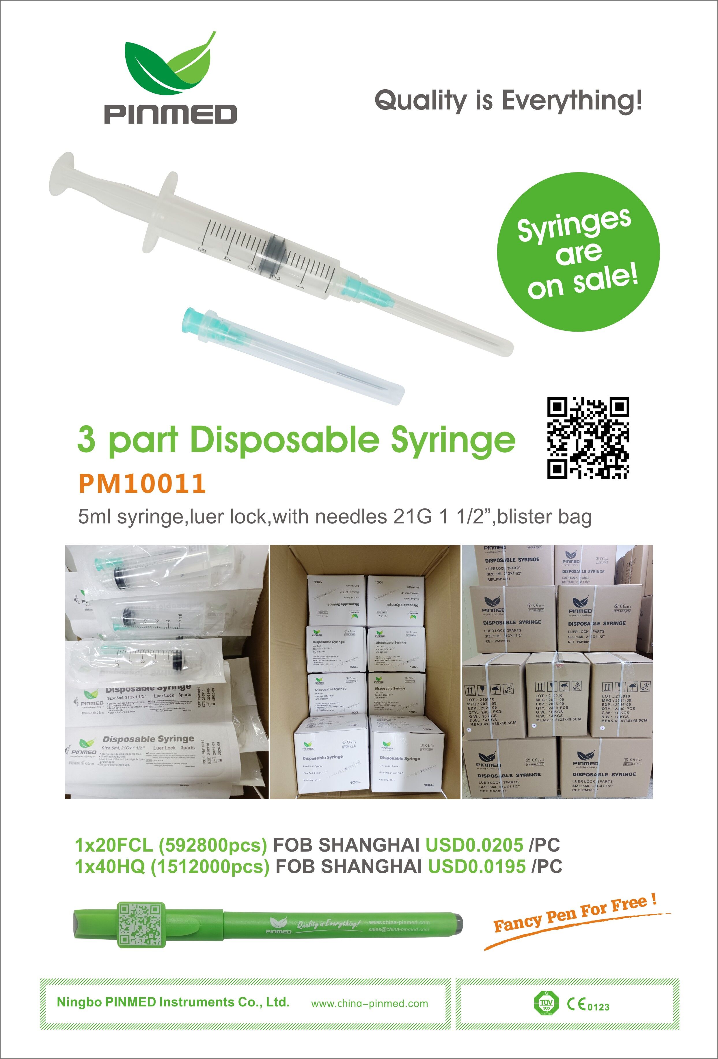 Syringes are on SALE !