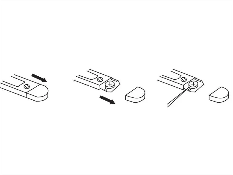 Battery replacement of digital thermometer