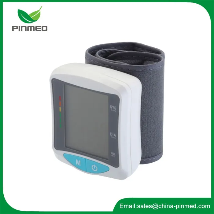 Sfigmomanometri per monitor della pressione sanguigna da polso per assistenza domiciliare