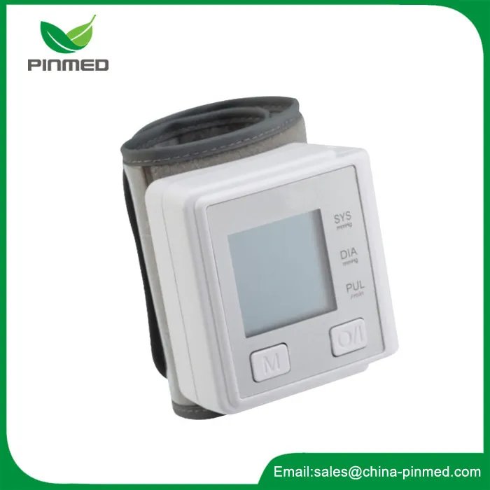 Sphygmomanometer Monitor Tekanan Darah Tipe Pergelangan Tangan dengan Fungsi Memori