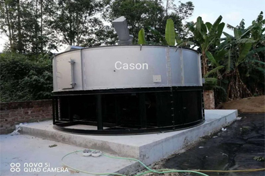 Qingdao Cason keeps pace with the national pace and continues to develop and produce pig manure high-temperature aerobic fermentation tank