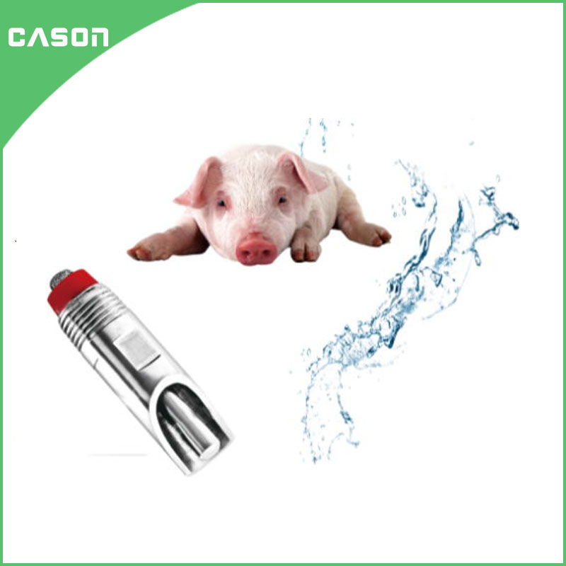 What materials are used in pig drinkers?
