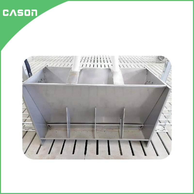 Stainless Steel One Side Pig Feeder