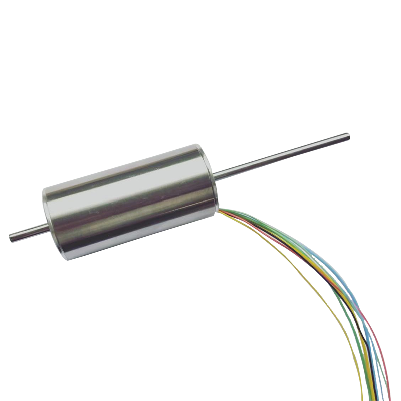 What kind of sensors are used in a brushless DC motor?