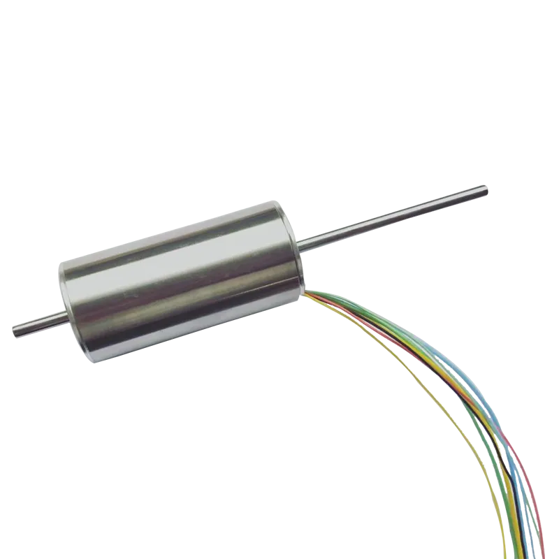 What kind of sensors are used in a brushless DC motor?