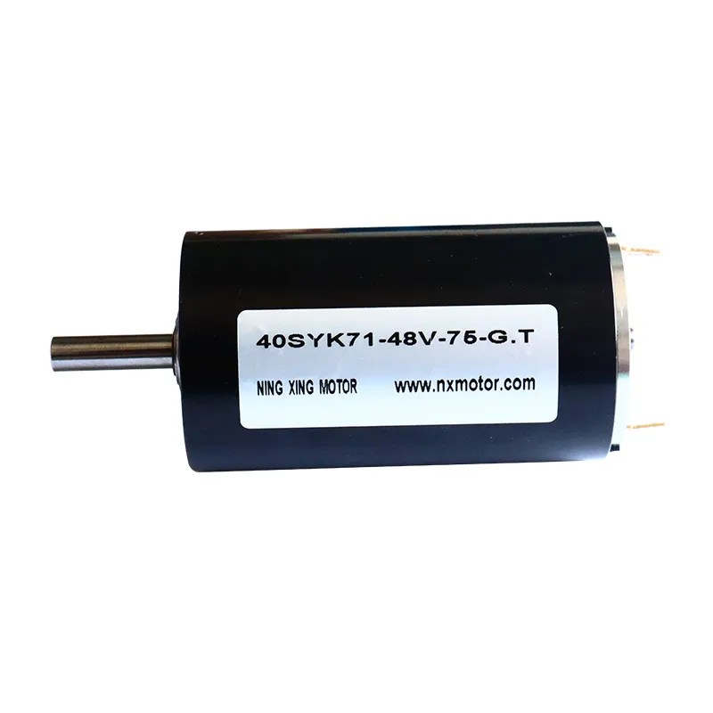 40 mm-es szénkefe DC motor