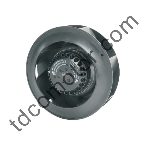 Retrorsum Centrifugal curvam AC 190mm-Fan - 0